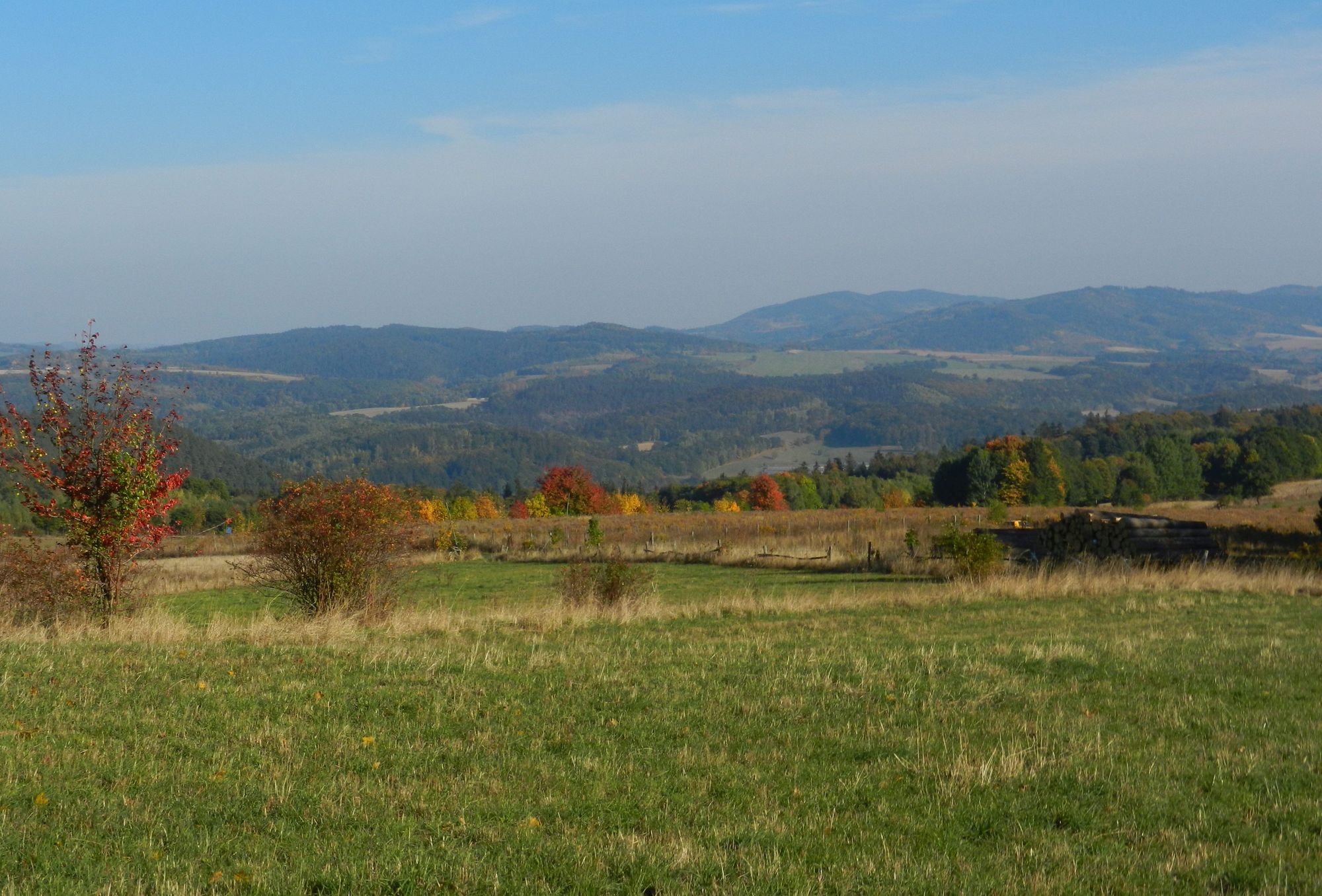 Widok ze Wzgórz Radomickich