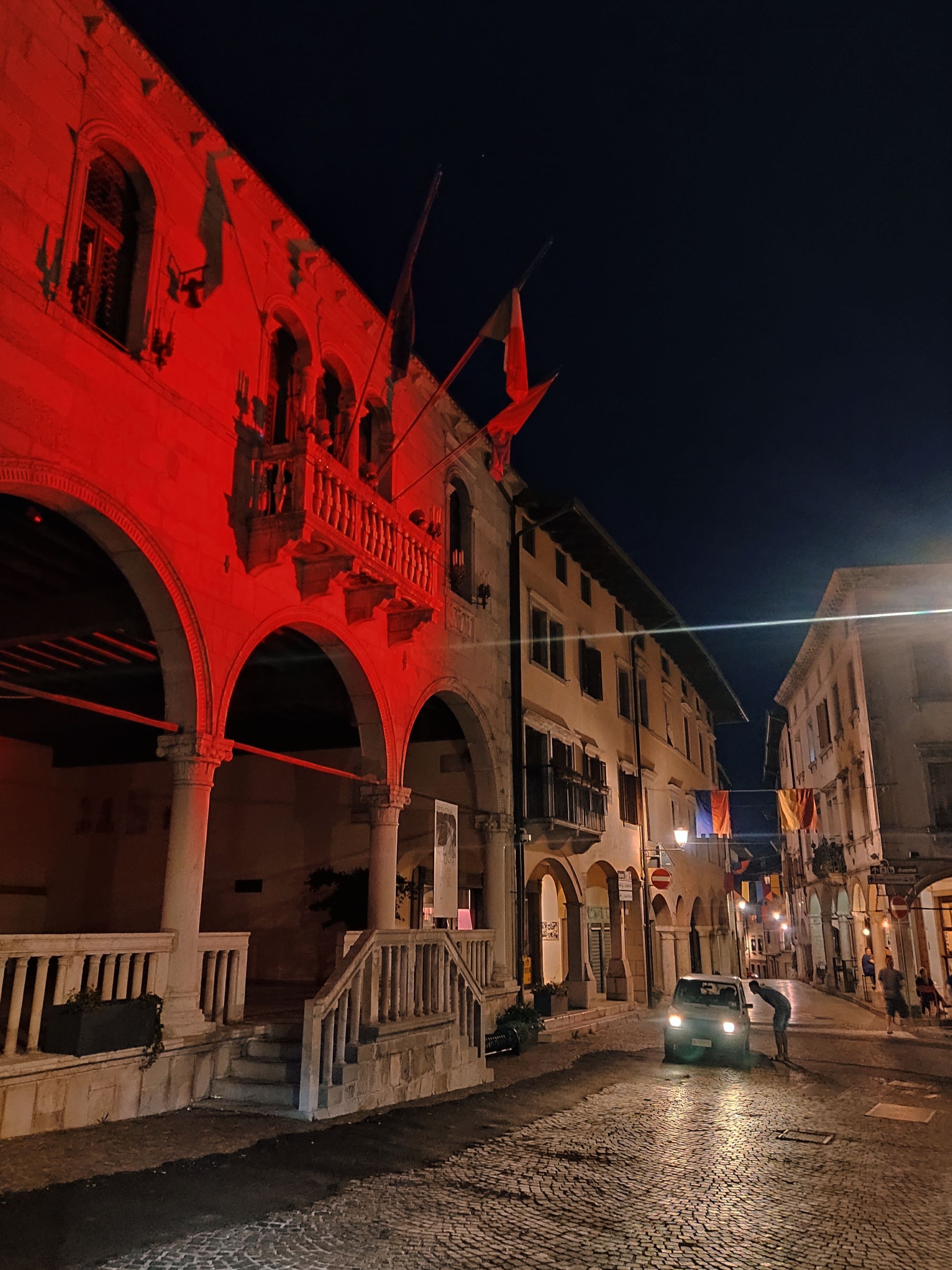 Gemona del Friuli nocą