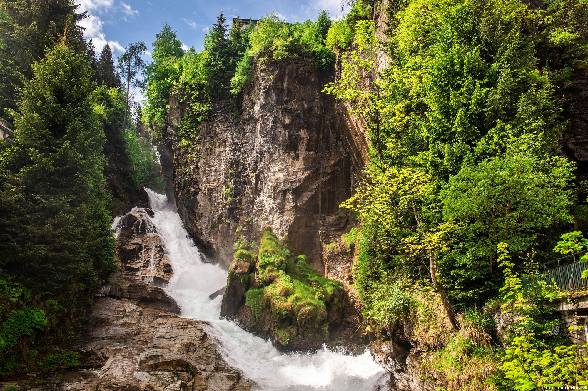 Wodospad w Bad Gastein