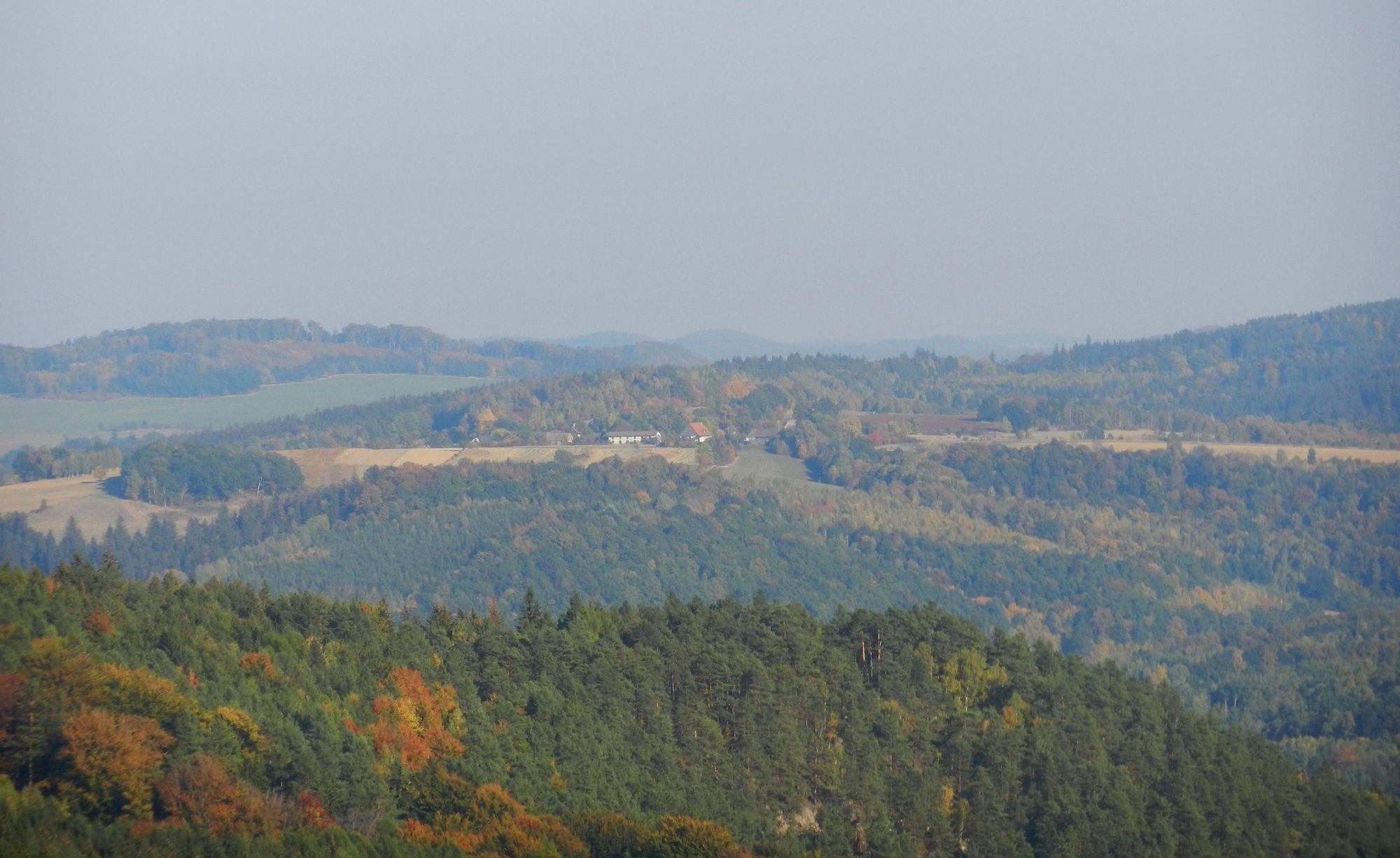 Widok ze Wzgórz Radomickich